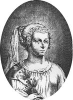 Portrait de Marie de Gournay